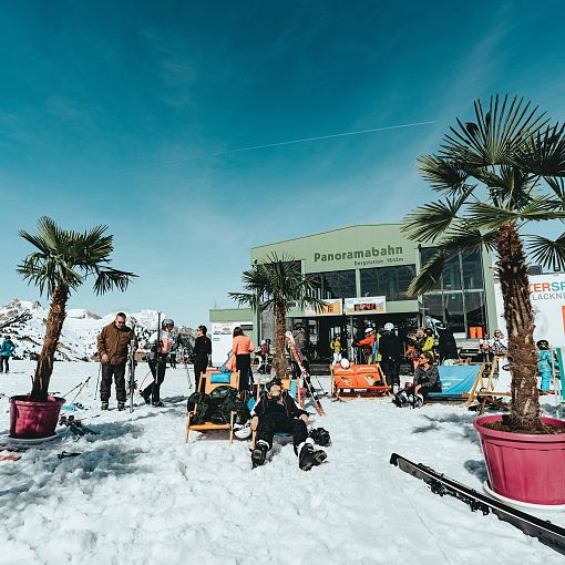 Panoramabahn in der Lady-Skiwoche