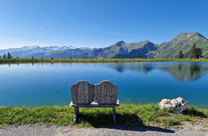 Himmelreichsee mit Bankerl