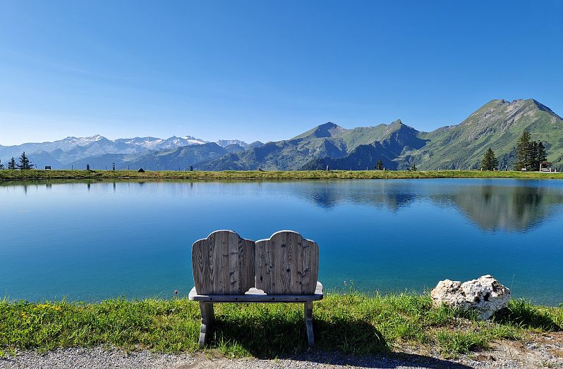 Himmelreichsee mit Bankerl