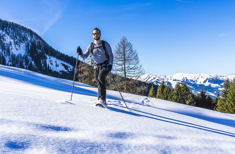 Schneeschuh wandern